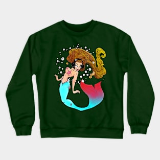 Mischievous Mermaid Crewneck Sweatshirt